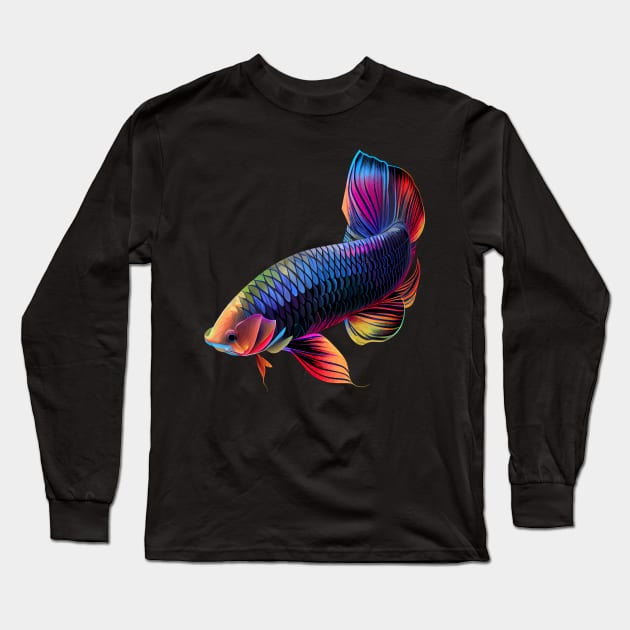 Arowana Long Sleeve T-Shirt by JH Mart